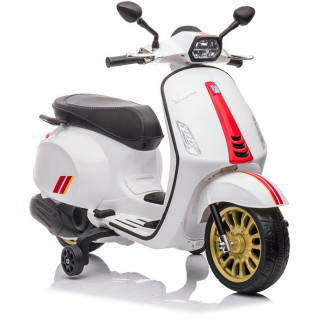 Kikka Boo ELEKTRIČNI MOTOR VESPA SPRINT WHITE LICENSED 