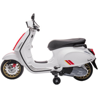 Kikka Boo ELEKTRIČNI MOTOR VESPA SPRINT WHITE LICENSED 