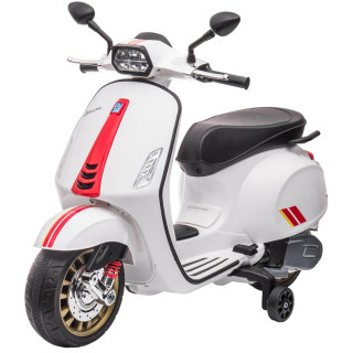 Kikka Boo ELEKTRIČNI MOTOR VESPA SPRINT WHITE LICENSED 