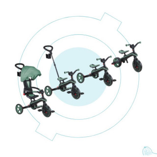 GLOBBER TRICIKL EXP 4U1 FOLDABLE TAUPE VEGB0000732-466 