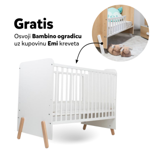 BAMBINO DJ.KREVET EMI BIJELI 