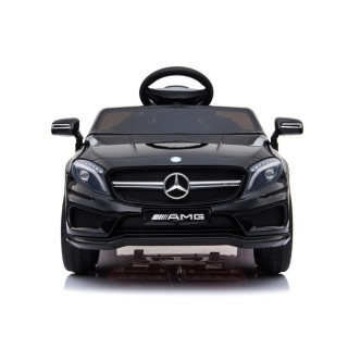 CHIPOLINO AUTO NA AKUMULATOR MERCEDES BENZ GLA45 AMG BLACK EVA WHEELS, LEATHER ELKMBGLA21B 