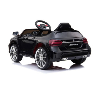 CHIPOLINO AUTO NA AKUMULATOR MERCEDES BENZ GLA45 AMG BLACK EVA WHEELS, LEATHER ELKMBGLA21B 