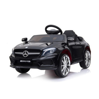 CHIPOLINO AUTO NA AKUMULATOR MERCEDES BENZ GLA45 AMG BLACK EVA WHEELS, LEATHER ELKMBGLA21B 