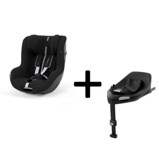 Cybex AUTOSJEDALICA SIRONA G I-SIZE MOON BLACK + Cybex BAZA G ZA AUTOSJEDALICU Cloud™ G 