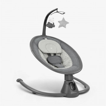KIKKA BOO EL.LJULJA TWIDDLE GREY 2024 31005010077 