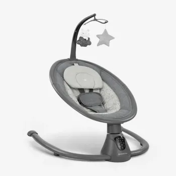 KIKKA BOO EL.LJULJA TWIDDLE GREY 2024 31005010077 