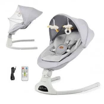 KINDERKRAFT NJANJALICA TULSY GREY 49623 