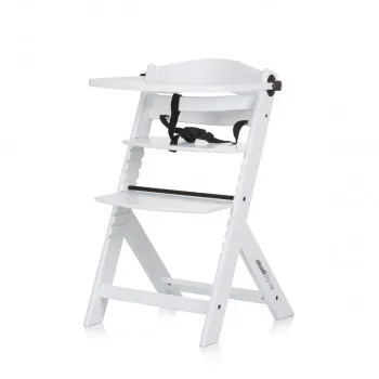 CHIPOLINO STOLICA ZA HRANJENJE TIP TOP WHITE WOOD STHTT0242WH 