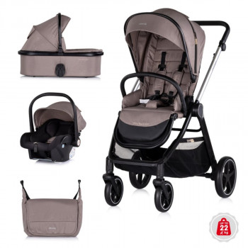 CHIPOLINO KOLICA MARBELLA TIRAMISU 3U1 KKMRB02503TR 