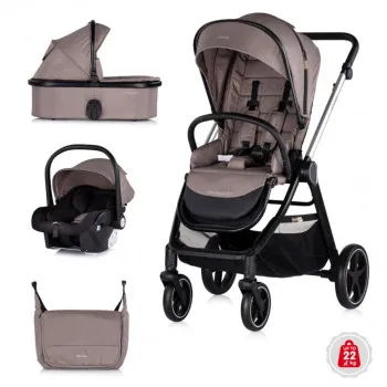 CHIPOLINO KOLICA MARBELLA TIRAMISU 3U1 KKMRB02503TR 