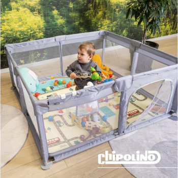 CHIPOLINO VRTIC/IGRAONICA LAGUNA GREY KOILA0251GY 180X200 CM 
