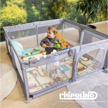 CHIPOLINO VRTIC/IGRAONICA LAGUNA GREY KOILA0251GY 180X200 CM 