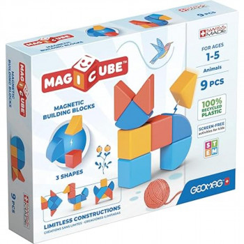 GEOMAG MAGICUBE KOCKE RE 3 OBLIKA ANIMALS 9 208 