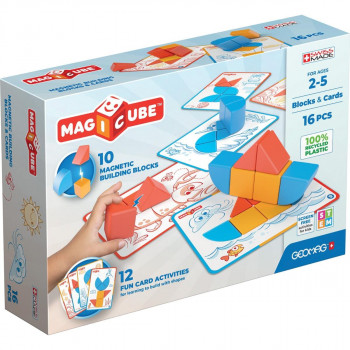 GEOMAG MAGICUBE MAGNETNE KOCKE RE BLOCKS&CARDS 16 307 