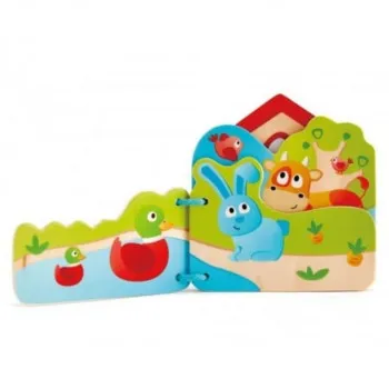 HAPE DRVENA EDUKATIVNA KNJIGA E0046