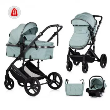 CHIPOLINO KOLICA AMORE MATCHA KKAM02605MA I AUTOSJEDALICA AMORE MATCHA STKAM02605MA 