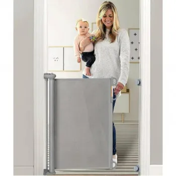 MOMCOZY SIGURNOSNA ROLO OGRADICA ZA BEBE 140CM GREY BG019-GR37NB-B M21SSAM08 
