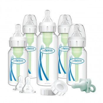 DR BROWNS PLASTICNI SET FLASICA 3X250ML,2X120ML,2 CUCLE VELICINE 2 SB05005 