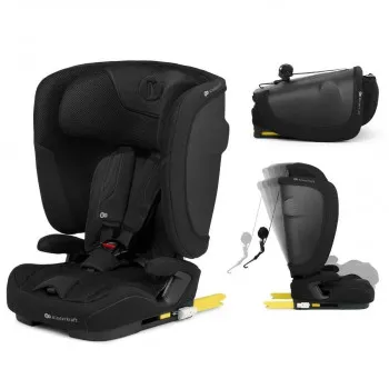 KINDERKRAFT AUTOSJEDALICA FIX2GO I-SIZE BLACK 54995 