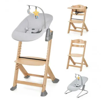 KINDERKRAFT HRANILICA ENOCK+LEZALJKA CAIMME GREY 46965 