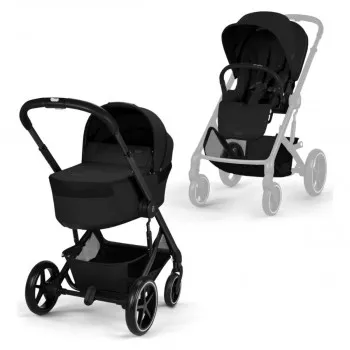 CYBEX KOLICA BALIOS S 2026 BLK + SKLOPIVA KORPA CC B MOON BLACK 526001677 