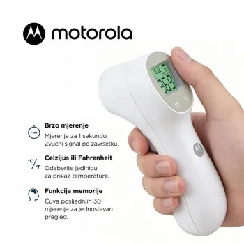 MOTOROLA TERMOMETAR TE-95 WHITE 120MOTOTE95