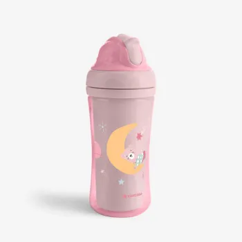 KIKKA BOO CASA SA SLAMKOM 220ML MOONY ME PINK 31302030079