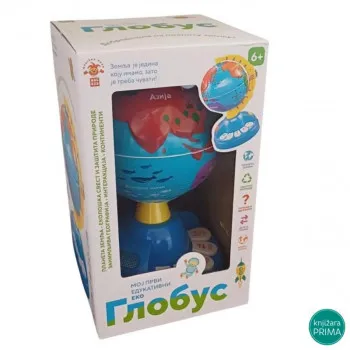 CROCO_TOYS MOJ PRVI EDUKATIVNI EKO GLOBUS SR SA MUZIKOM I SVJETLOM 872571