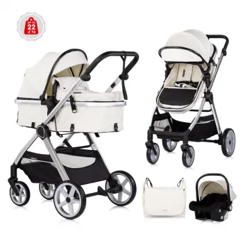 CHIPOLINO KOLICA VISTA 3U1 BISCOTTA 