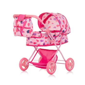 CHIPOLINO KOLICA ZA LUTKE DORA HEARTS KZKDR02402HE 