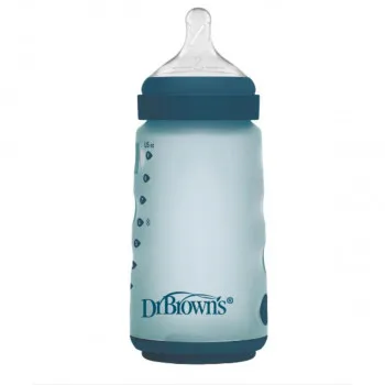 DR BROWNS SILIKONSKA WIDE NECK FLASICA 270ML WB91051