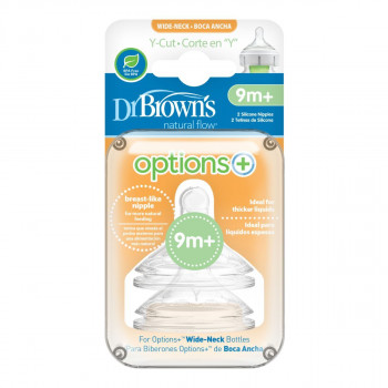 DR BROWNS OPTIONS+ SILIKONSKA CUCLA ZA WIDE NECK FLASICU 2UPAK. WNY201 
