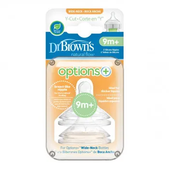 DR BROWNS OPTIONS+ SILIKONSKA CUCLA ZA WIDE NECK FLASICU 2UPAK. WNY201 