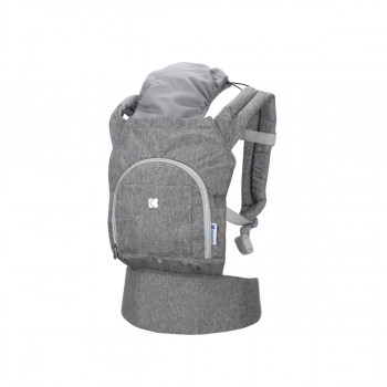 KIKKA BOO NOSILJKA HOODY GREY 31108010004 
