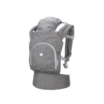 KIKKA BOO NOSILJKA HOODY GREY 31108010004 