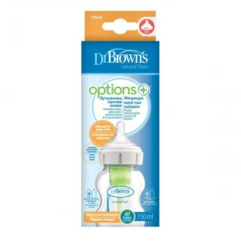DR BROWNS PLASTICNA OPTIONS + FLASICA 150ML WB51600 