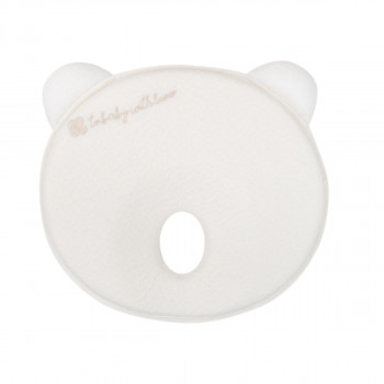 KIKKA BOO ERGONOMSKI JASTUK BEAR AIRKNIT WHITE 31106010126 
