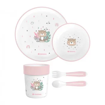 KIKKA BOO SET ZA JELO SAVANNA PINK 31302040137 