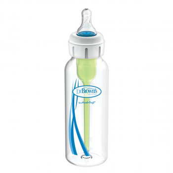 DR BROWNS PLASTICNA STANDARD FLASICA 250ML SA RASCJEPOM NEPCA SB815-MED 