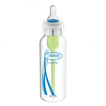 DR BROWNS PLASTICNA STANDARD FLASICA 250ML SA RASCJEPOM NEPCA SB815-MED 