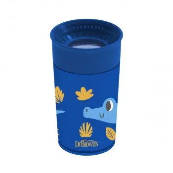 DR BROWNS SOLJA 360 STEPENI NO SPILL 300ML PLAVA TC01094 