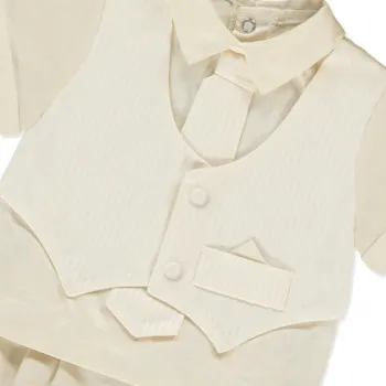 BEBETTO SVECANO ODIJELO A076 CAPPUCCINO 0-3M/62CM 