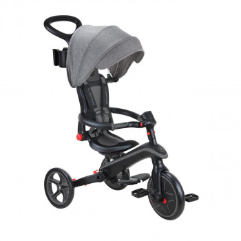 GLOBBER SKLOPIVI TRICIKL EXP 4U1 FOLD.BK GREY VEGB0000732-120 
