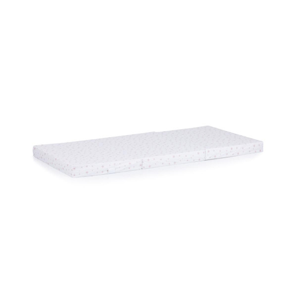 CHIPOLINO PREKLOPIVI DUSEK 60/120/6 WHITE/POWDER STARS MAT02209WHPD 