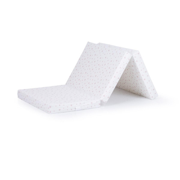 CHIPOLINO PREKLOPIVI DUSEK 60/120/6 WHITE/POWDER STARS MAT02209WHPD 