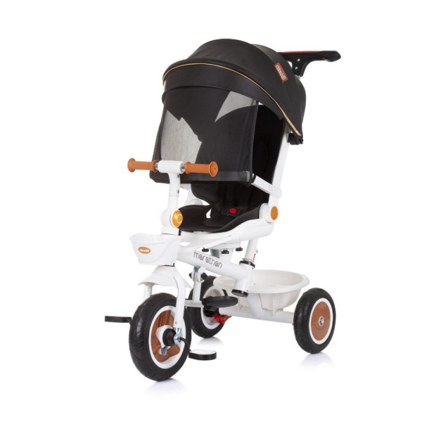 CHIPOLINO TRICIKL MARATHON BLACK/WHITE TRKMRT02402BW 