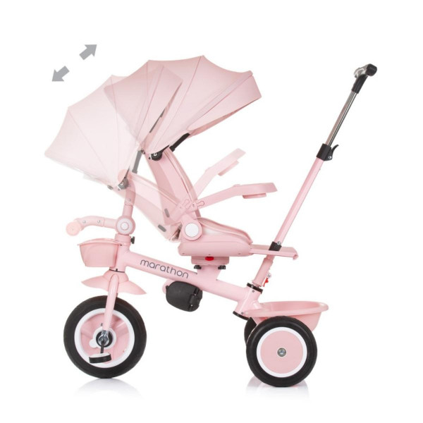 CHIPOLINO TRICIKL MARATHON FLAMINGO TRKMRT02407FL 