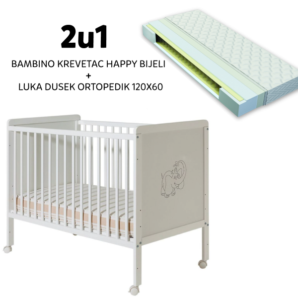 BAMBINO DJ.KREVET HAPPY I DUSEK ORTOPEDIK 