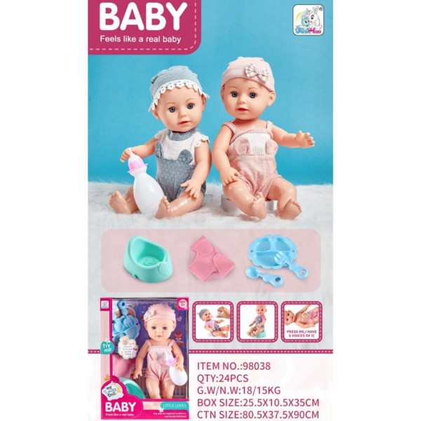 CROCO_TOYS LUTKA SET CP1294508 